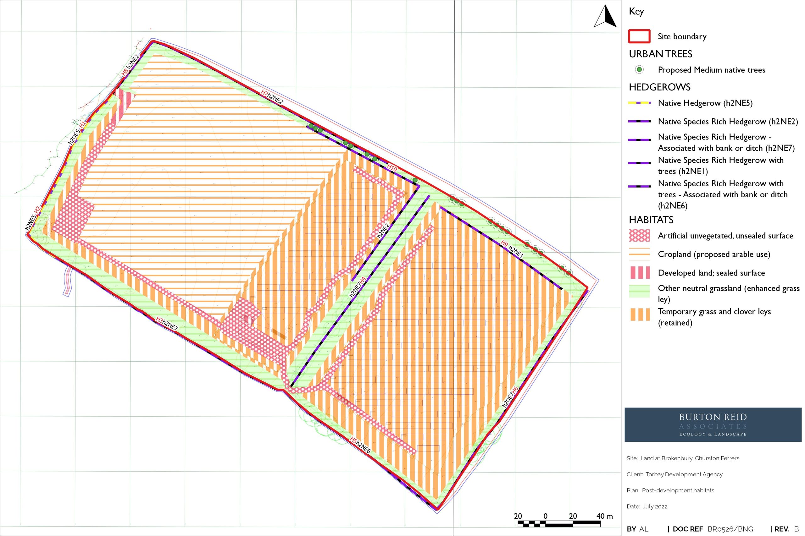 Brokenbury Solar Farm – BNG-led Design